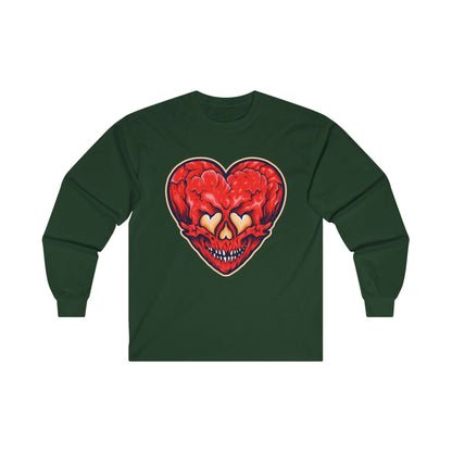 Cracked Heart Love Skull - Mleem