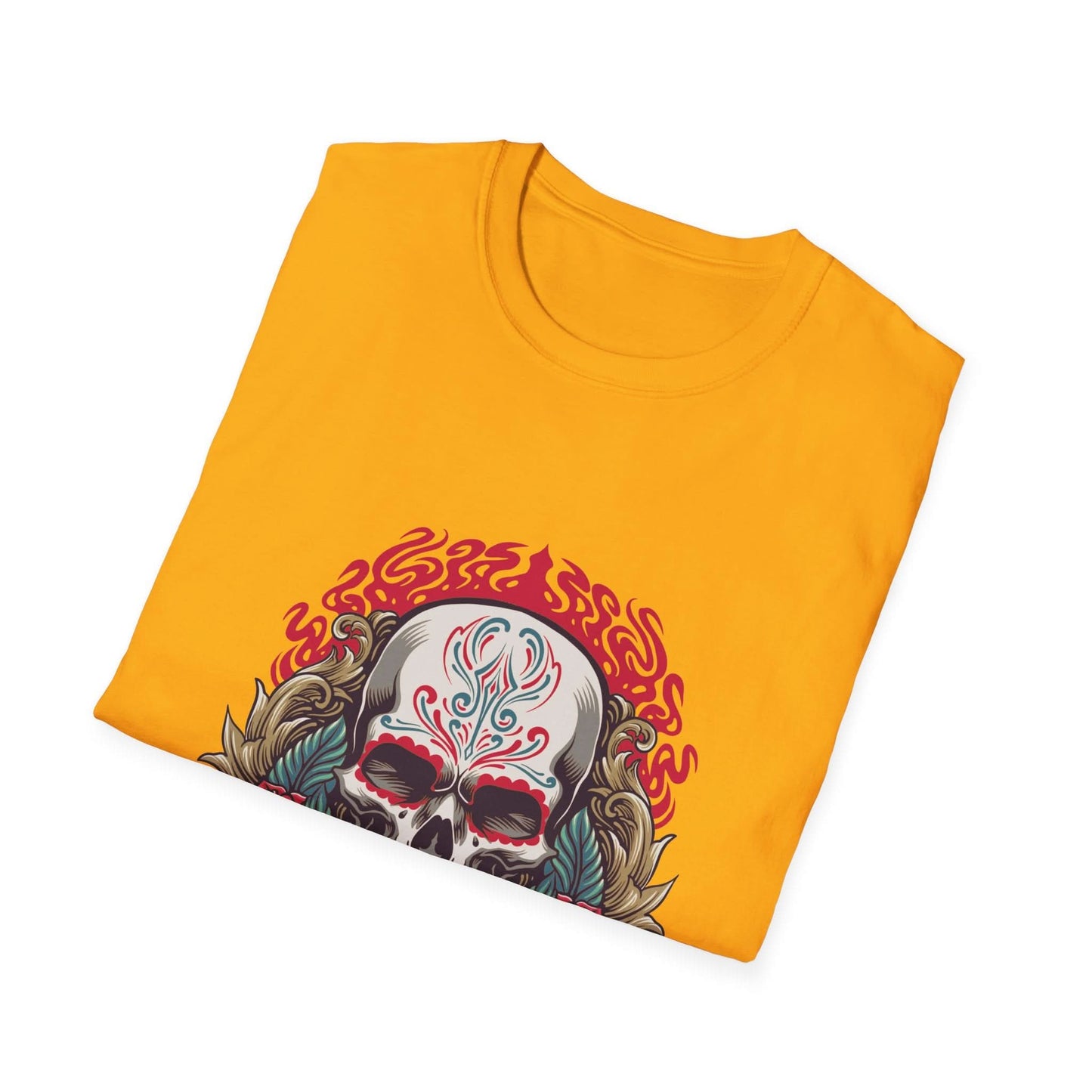 Skull Illustration Dia de Los Muertos - Mleem