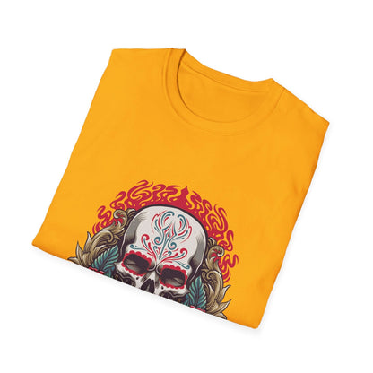 Skull Illustration Dia de Los Muertos - Mleem
