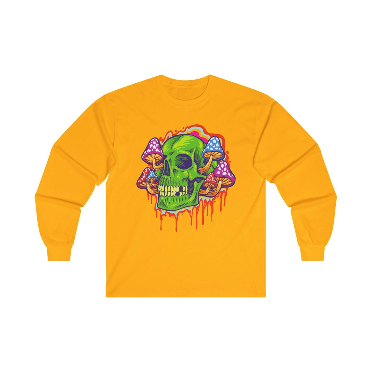 Psychedelic Mushroom Skull - Mleem