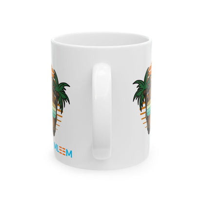 Tropical Sunset Ceramic Mug