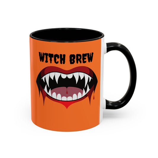 Witch Brew Coffee Mug, Halloween Mug, Spooky Mug, Witchy Vibes, Monster Mug, Unique Gift Idea