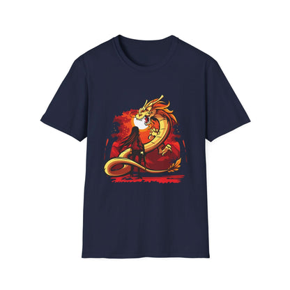 Girl Facing A Dragon - Mleem