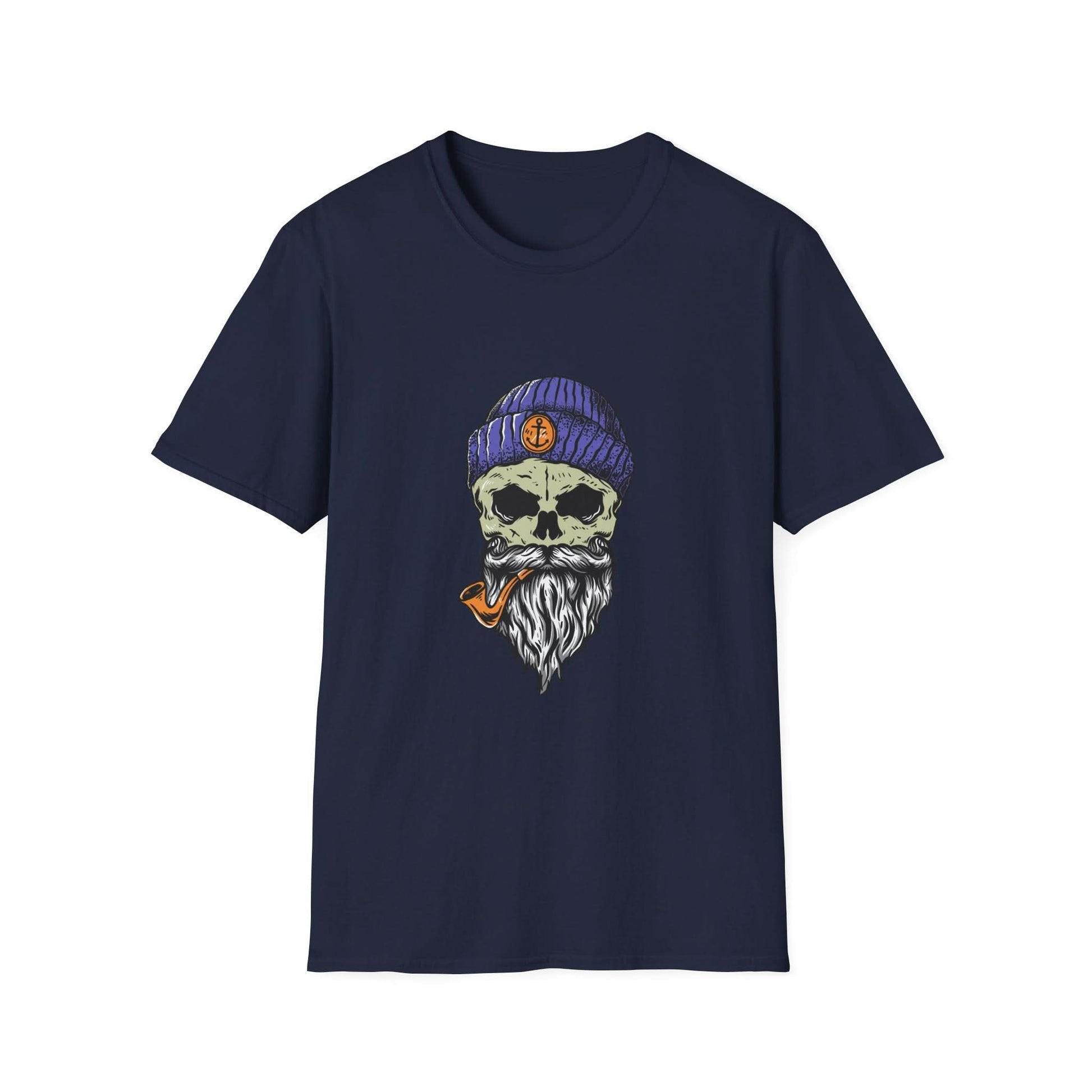 Skull Beard Illustration - Mleem