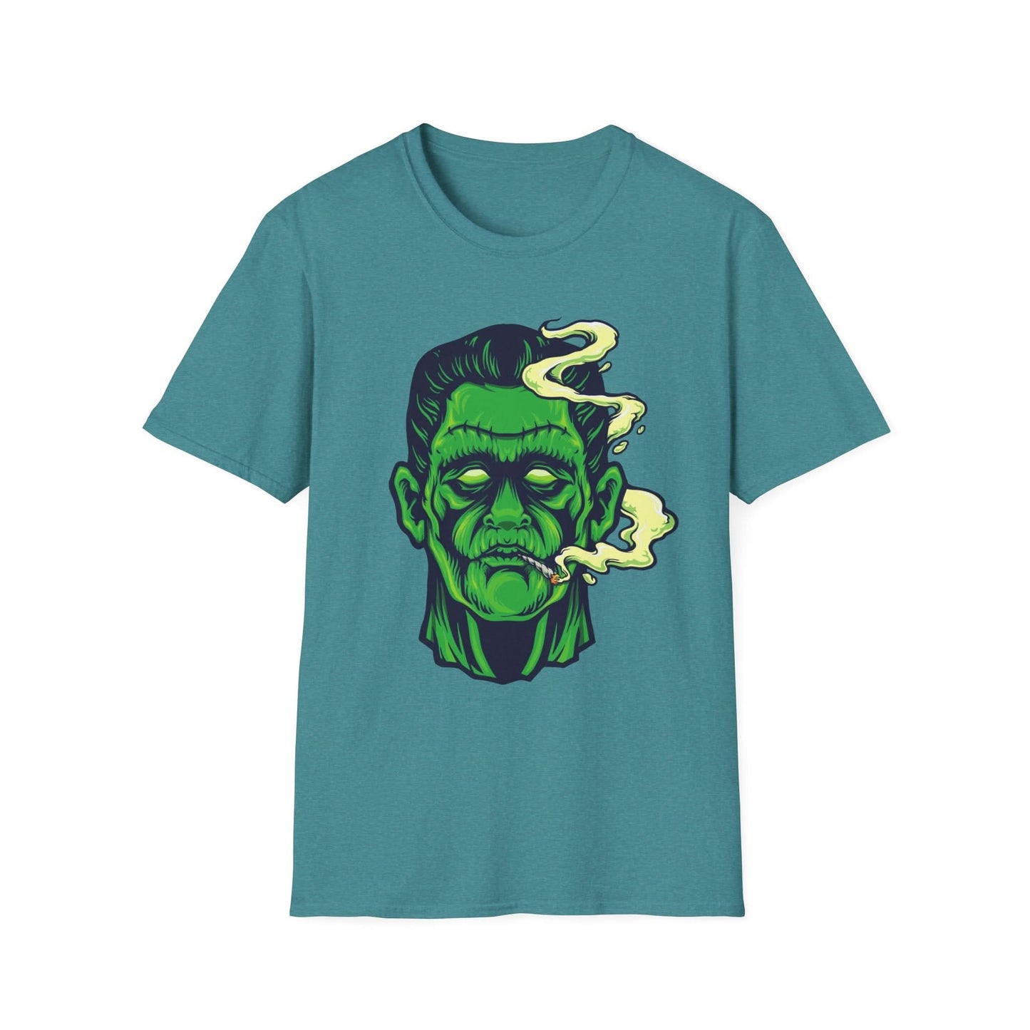 Frankenstein Smoking Cannabis Halloween - Mleem