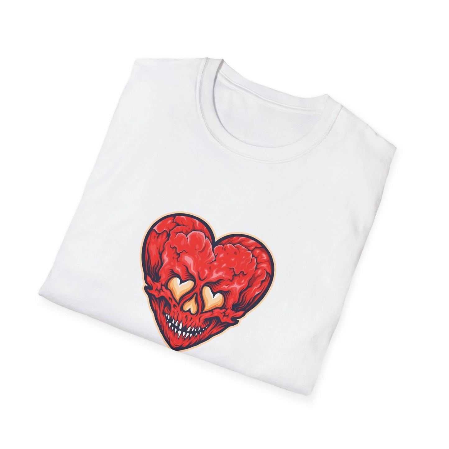 Cracked Heart Love Skull - Mleem