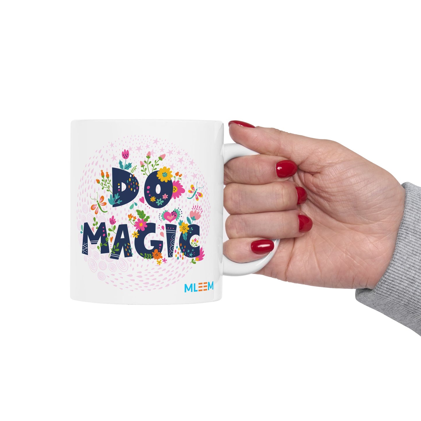 Colorful Floral Mug