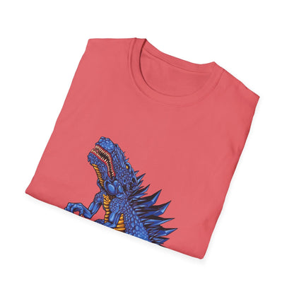Scary Blue Dinosaur Monster - Mleem