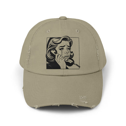 Vintage-Inspired Unisex Distressed Cap | Casual Style Hat for Everyday Wear, Perfect for Gift-Giving, Outdoor Activities, and More!