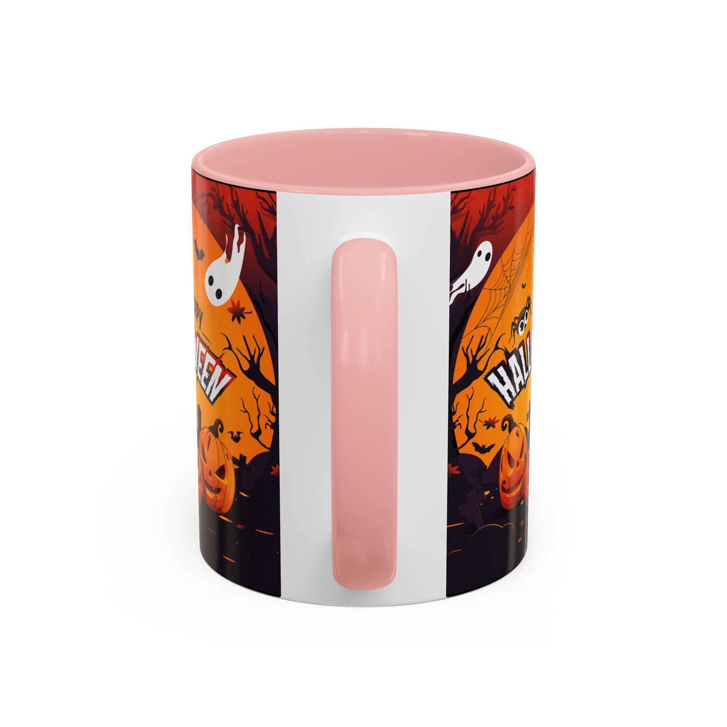 Spooky Halloween Coffee Mug - Perfect for Ghost Lovers and Fall Celebrations, Halloween Decor, Gift, Pumpkin Spice Season, Black Accent Mug