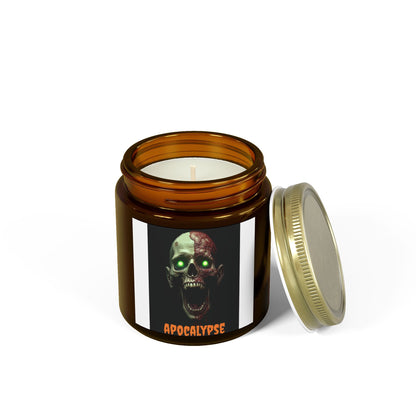 Halloween Scented Candles - Apocalypse Theme, Candle for Spooky Decor, Soy Wax Candle, Unique Gift, Fragrant Candle for Fall