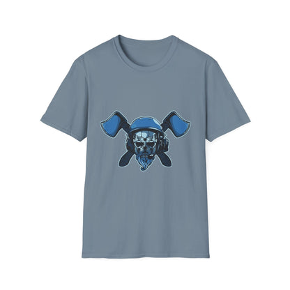 Bearded Skull With Ax - Mleem