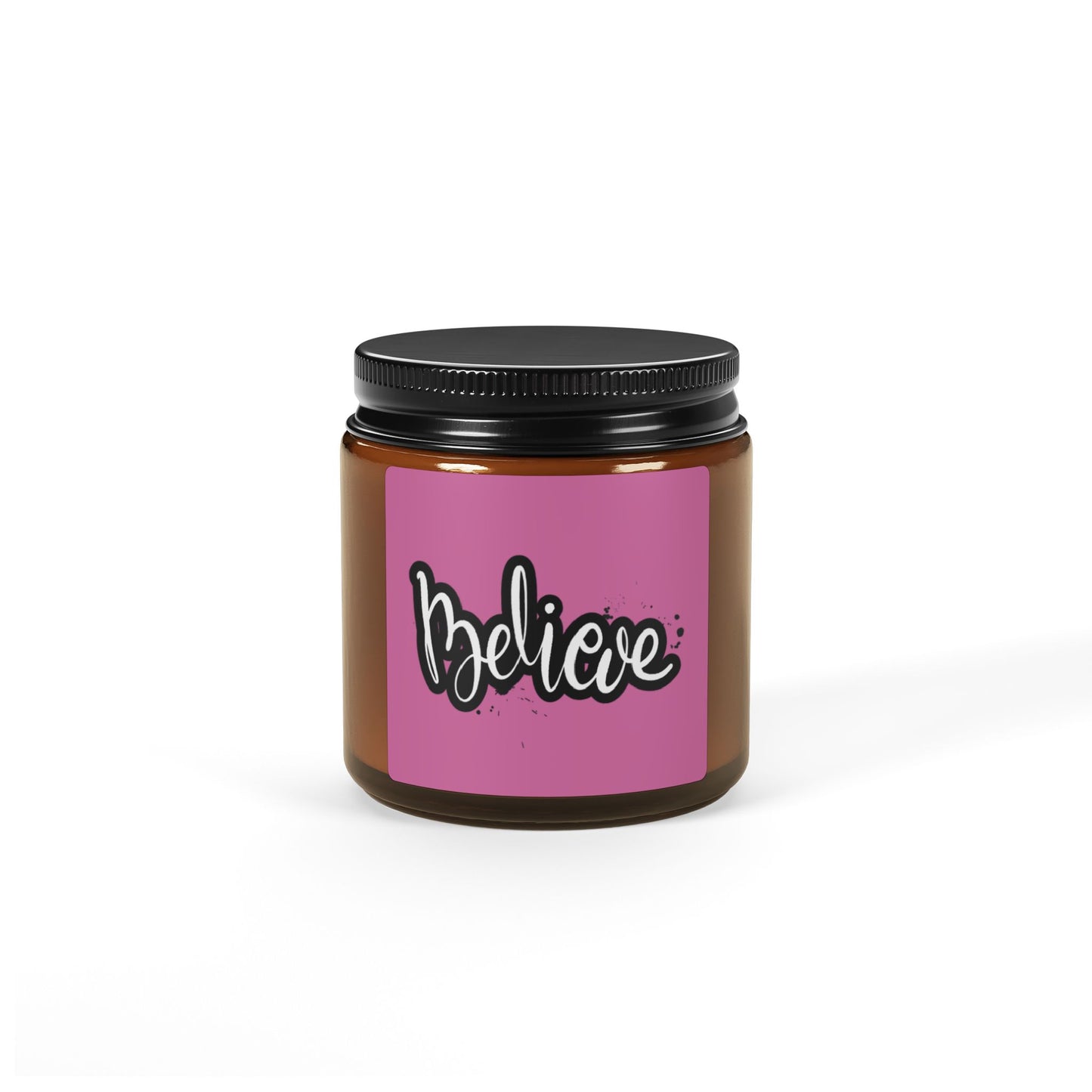 Believe Scented Soy Candle - Cozy Home Decor, Inspirational Gift