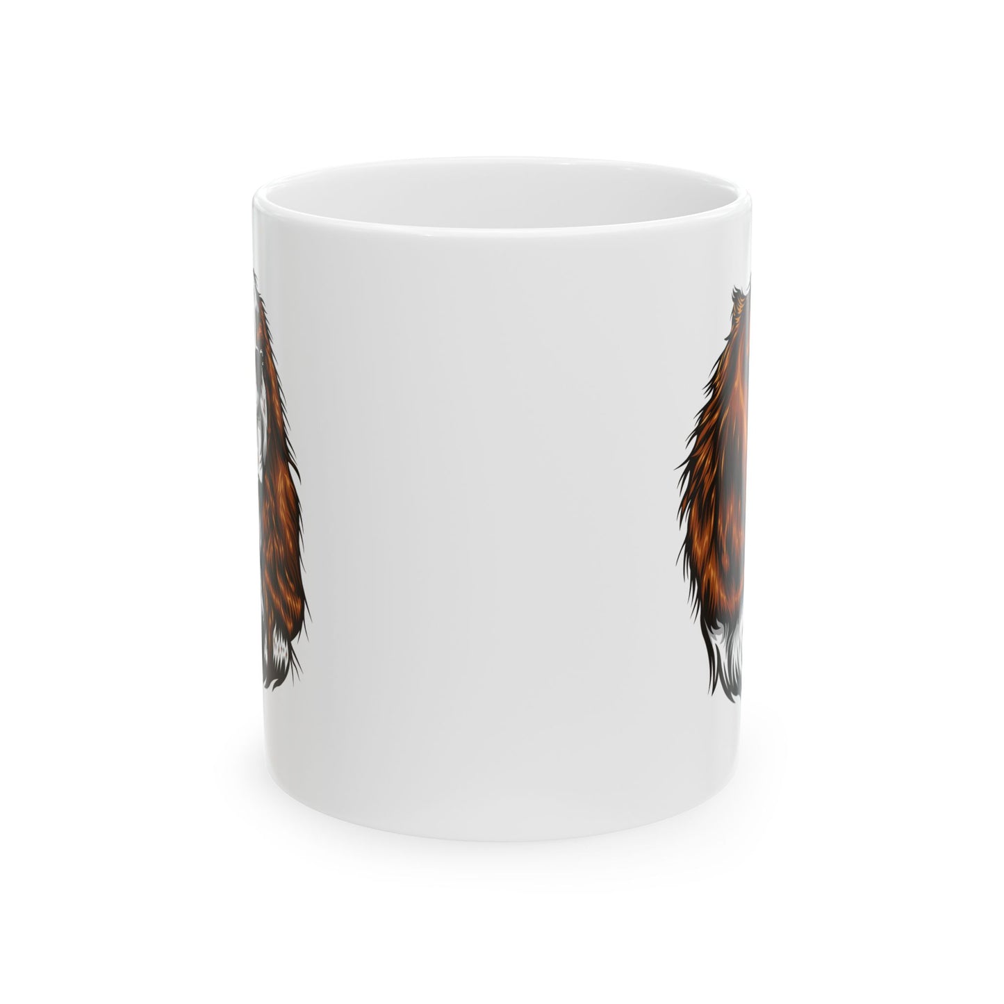 Cozy Dog Ceramic Mug for Animal Lovers