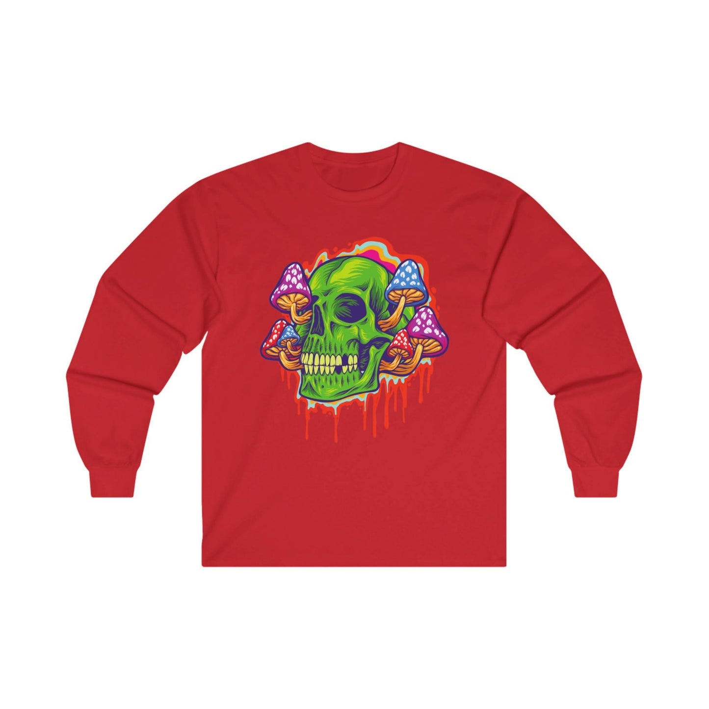 Psychedelic Mushroom Skull - Mleem