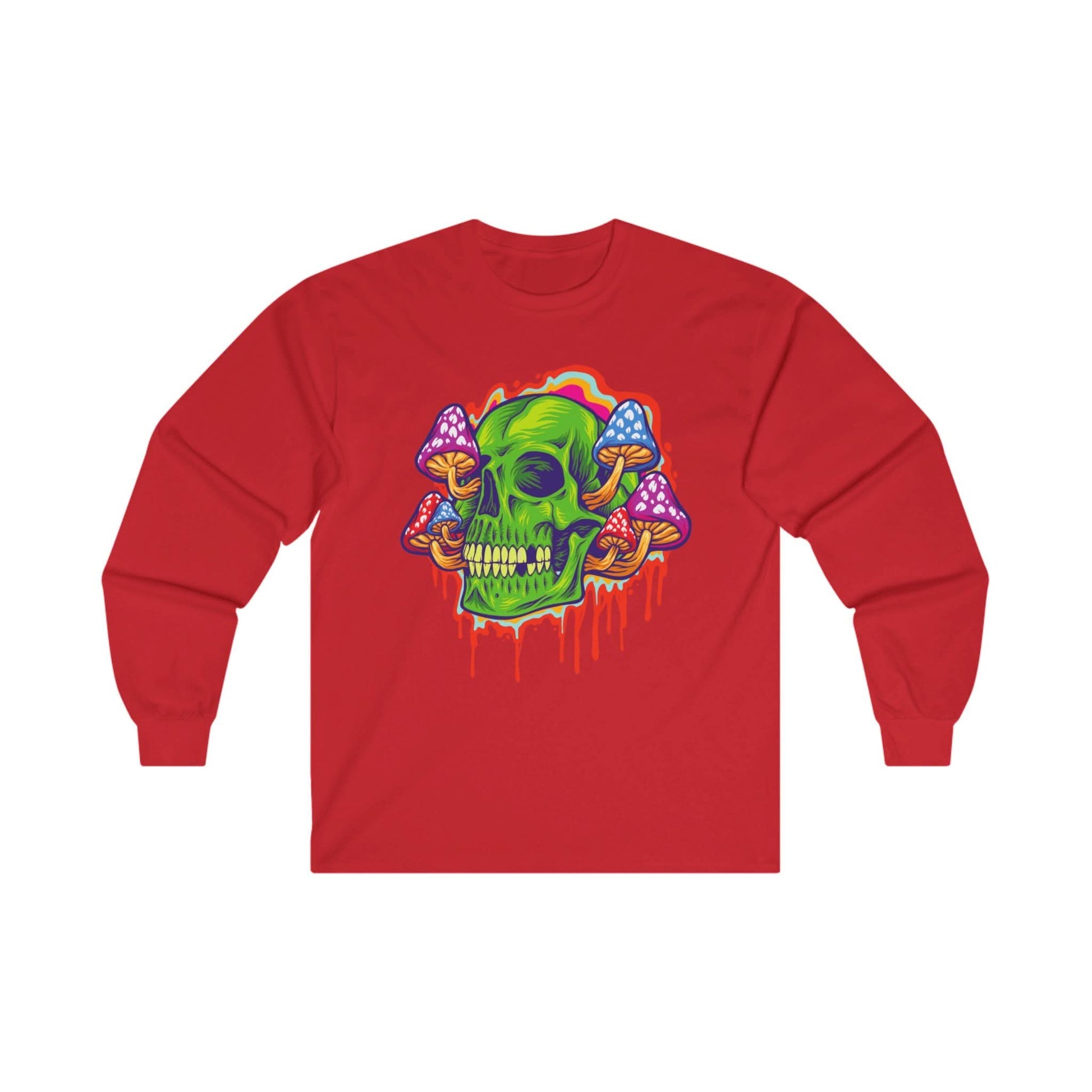 Psychedelic Mushroom Skull - Mleem