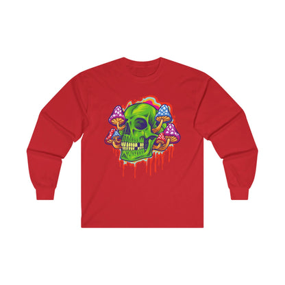 Psychedelic Mushroom Skull - Mleem