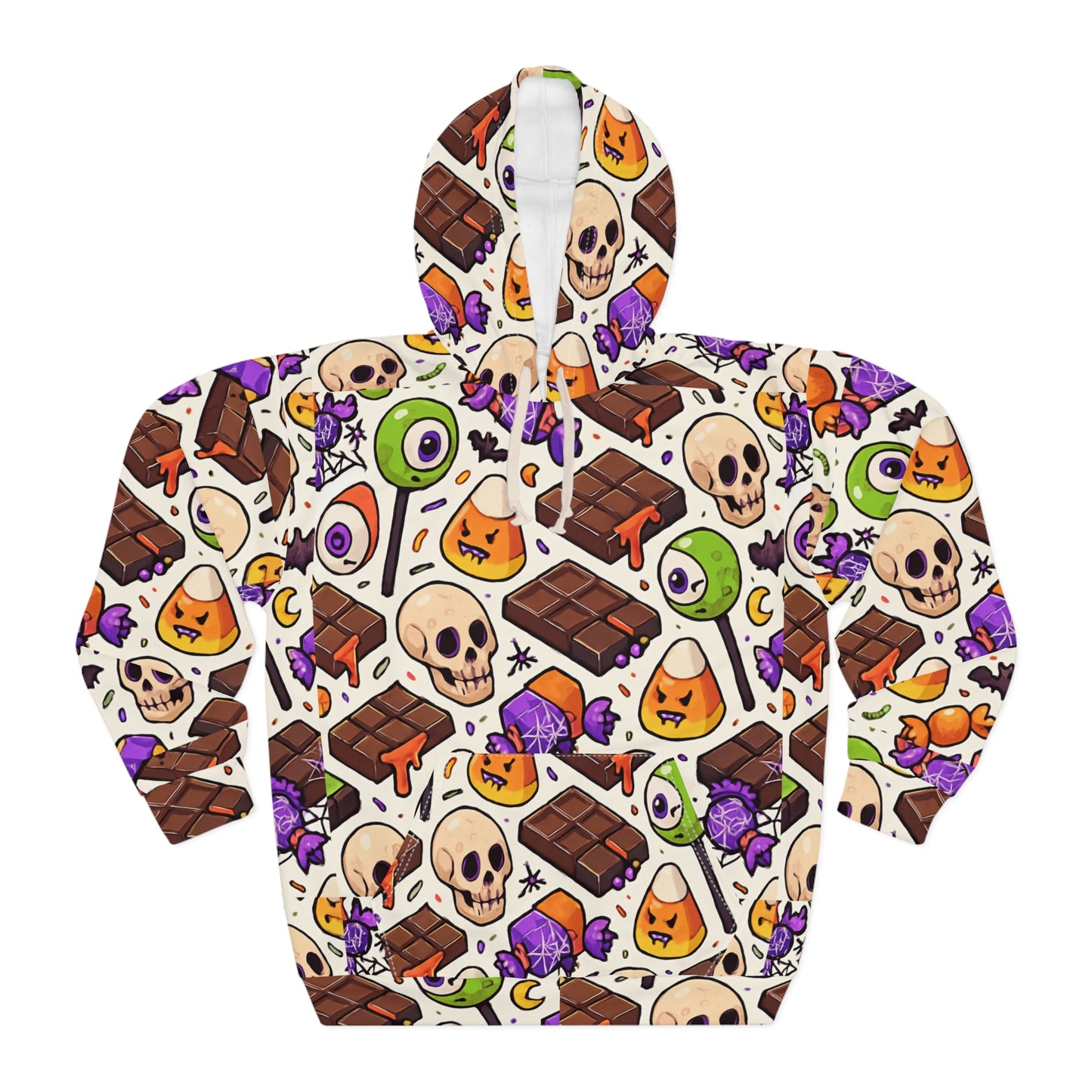 Spooky Fun Hoodie: Halloween Celebration, Unisex Pullover, Cozy Apparel, Soft Hoodie, Casual Outfit, Graphic Sweatshirt