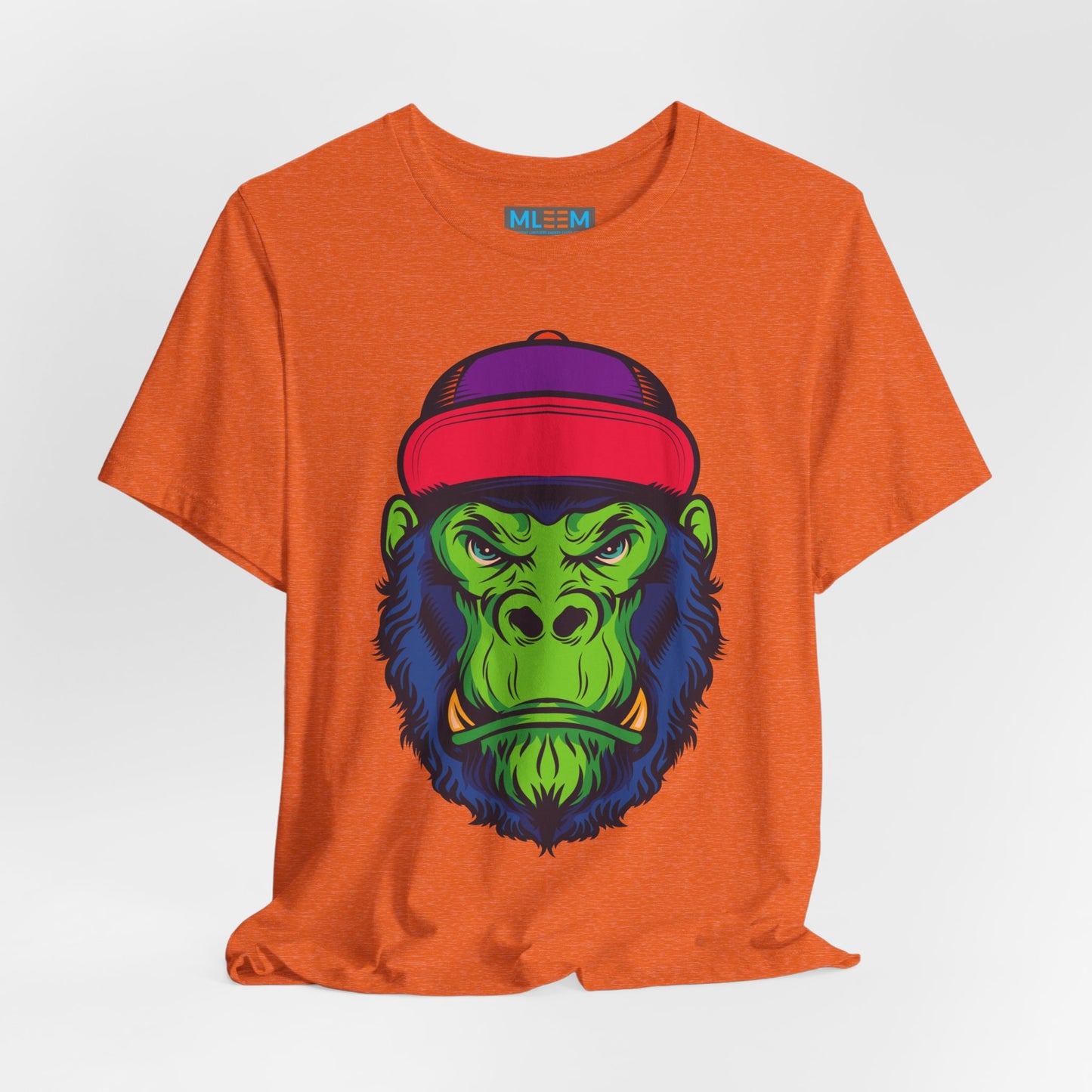 Vibrant Gorilla Graphic Tee - Unisex Short Sleeve T-Shirt