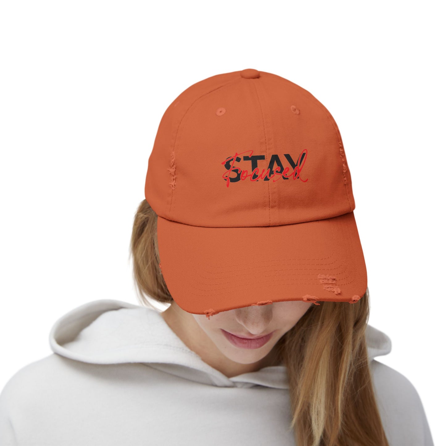 Unisex Distressed Cap - Stay Spiced, Vintage Style Baseball Hat, Gift for Him and Her, Casual Wear, Perfect for Summer and Festivals