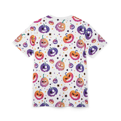 Cute Halloween Unisex Tee, Festive Pumpkin Shirt, AOP Graphic Tee for Fall, Spooky Season Apparel, Trick or Treat Top, October [...]