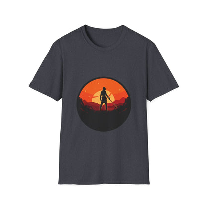 Swordsman With Sunset Background - Mleem