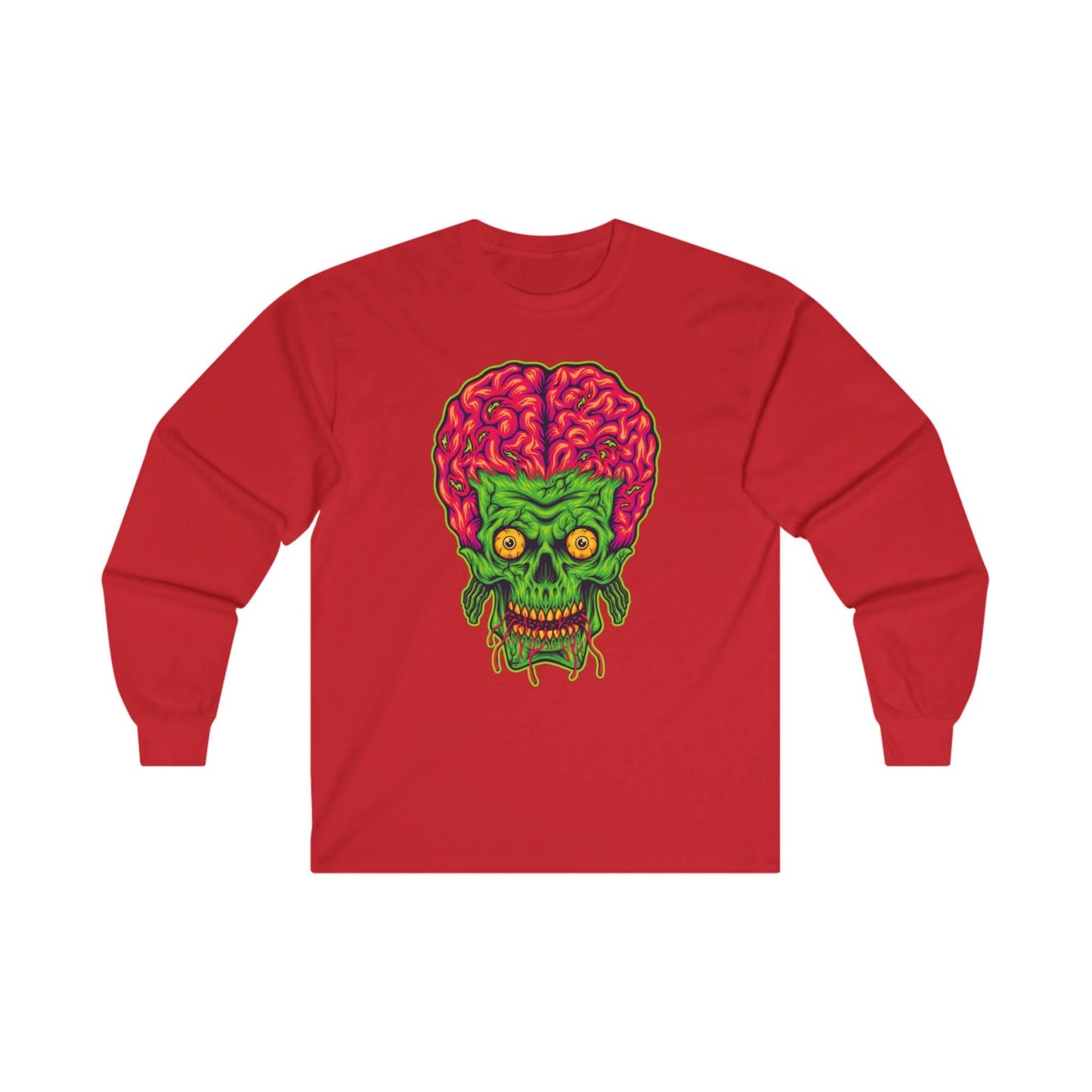 Creepy Zombie Head Skull - Mleem