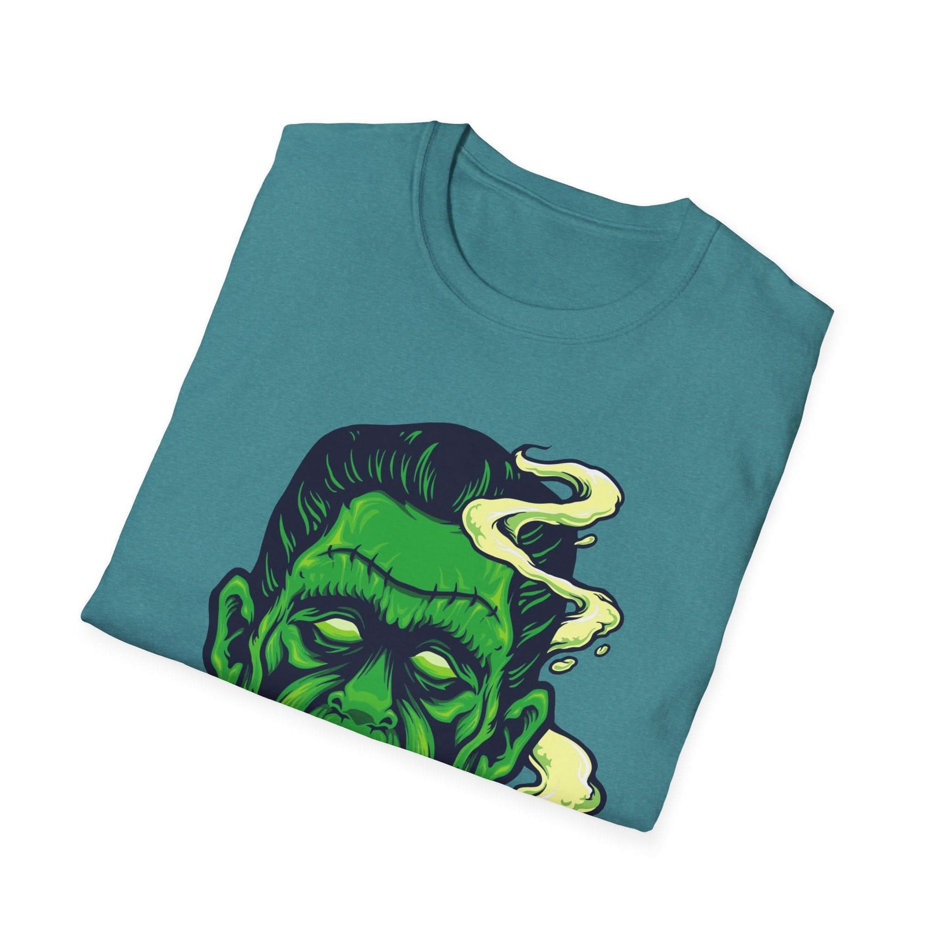 Frankenstein Smoking Cannabis Halloween - Mleem