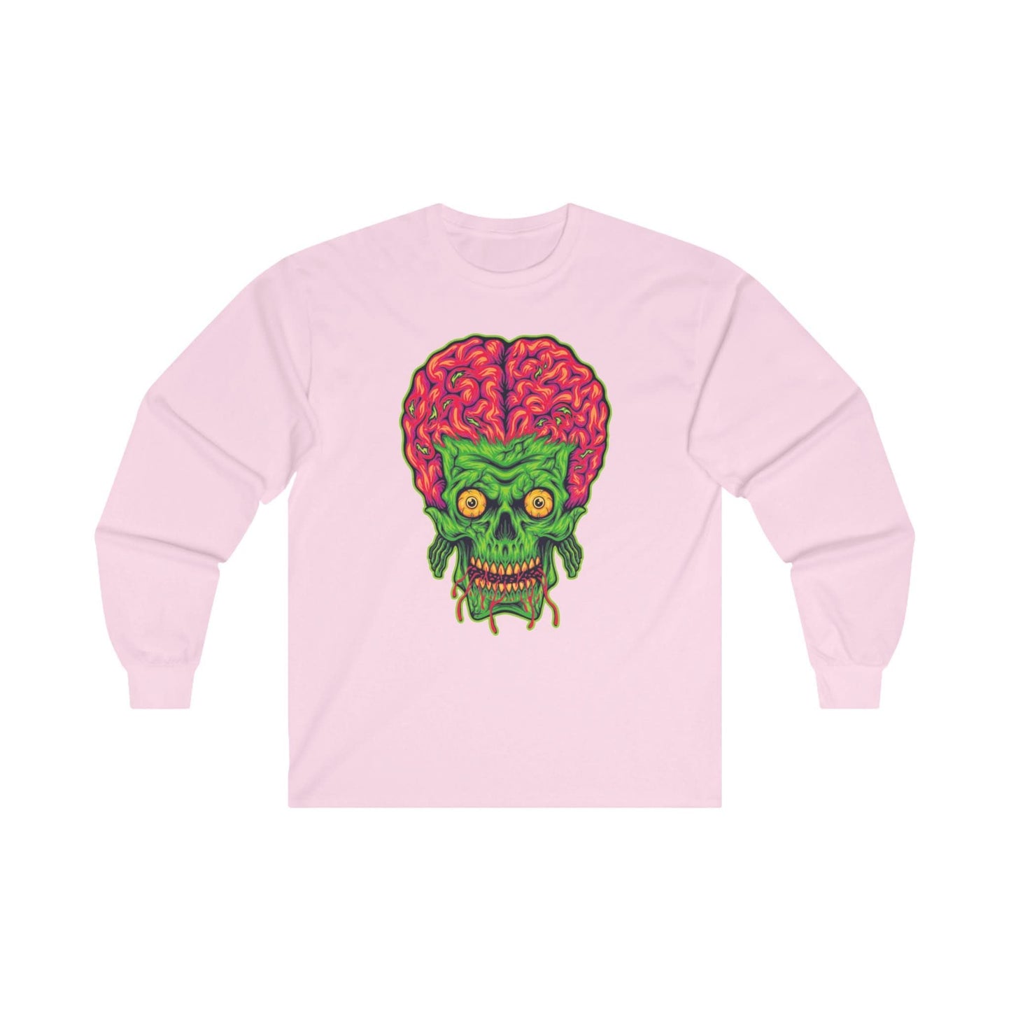 Creepy Zombie Head Skull - Mleem