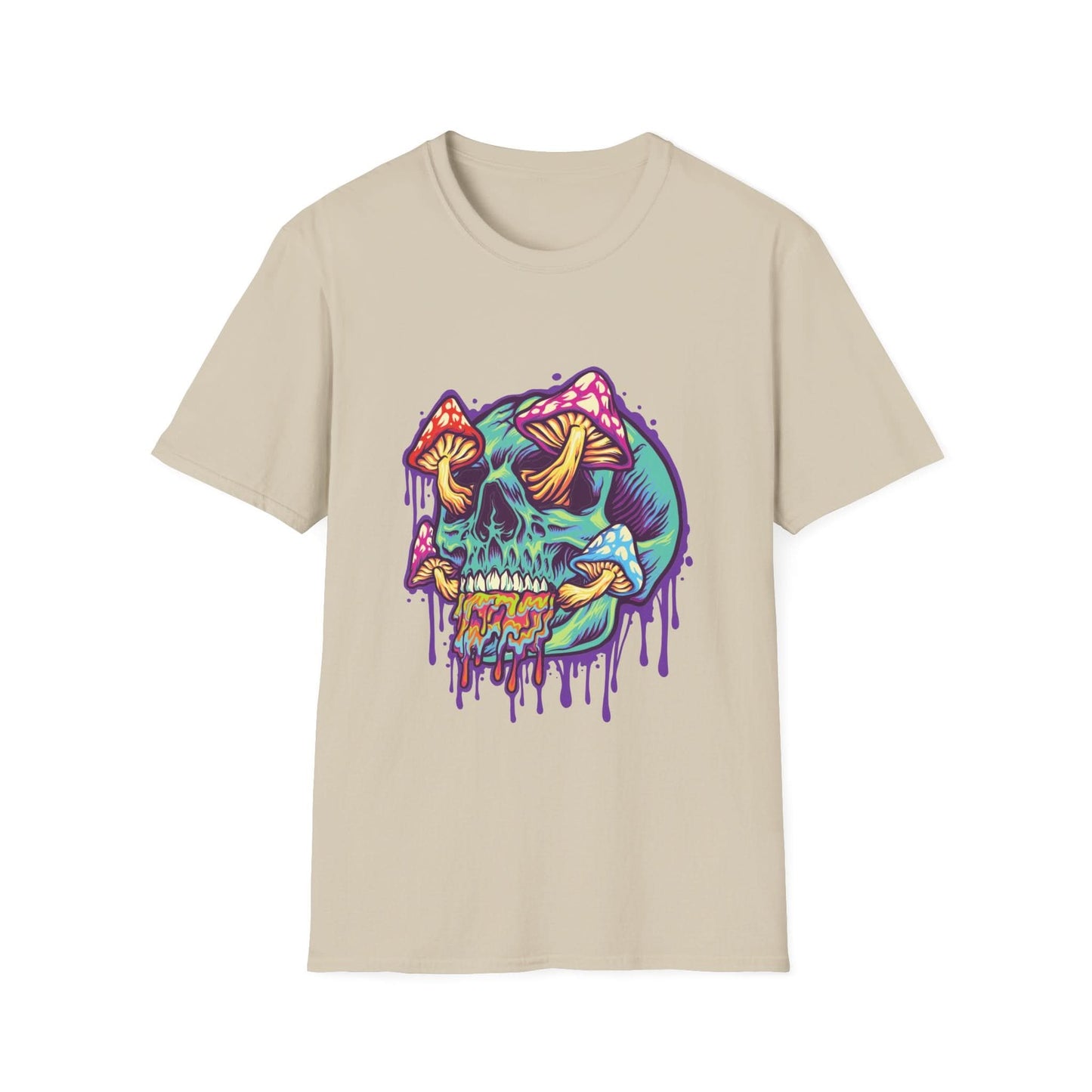 Scary Skull Melted Mushrooms - Mleem