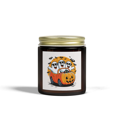 Halloween Scented Candle, Ghost and Pumpkin Car Decor, Fall Home Decor, Spooky Gifts, Aromatic Candle, Cozy Atmosphere