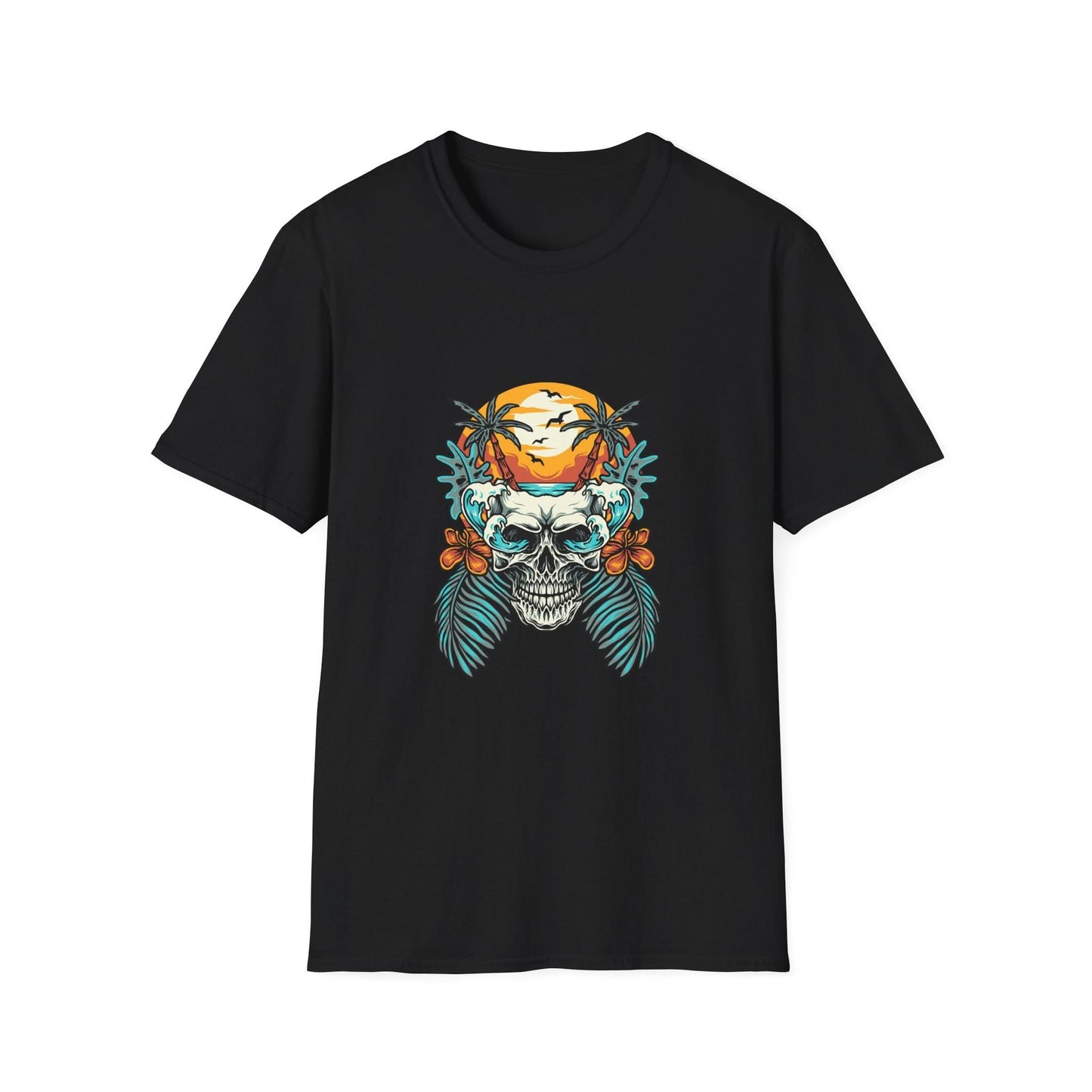 Skull Summer Beach - Mleem