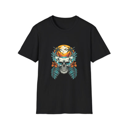 Skull Summer Beach - Mleem