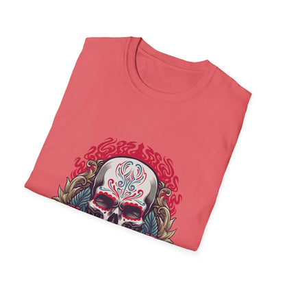 Skull Illustration Dia de Los Muertos - Mleem