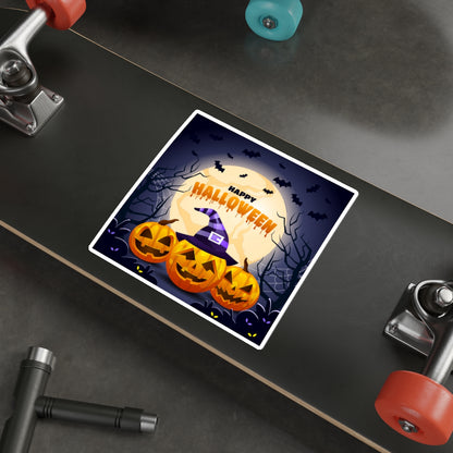 Halloween Die-Cut Stickers | Spooky Decor, Pumpkin Stickers, Party Favors, Fun for Kids, Halloween Gifts