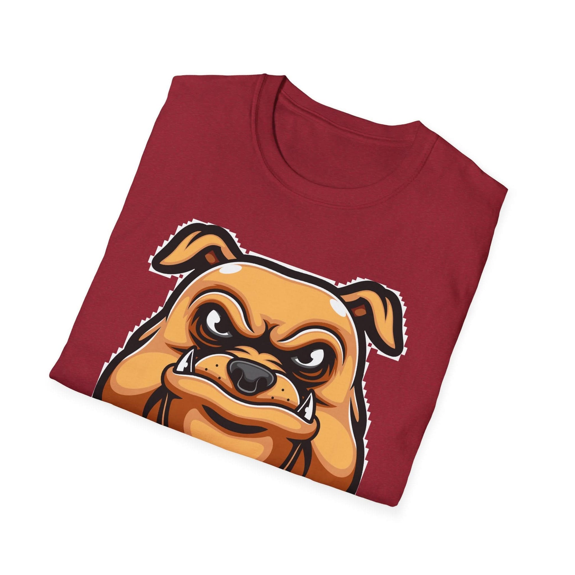 Bulldog Head Mascot - Mleem