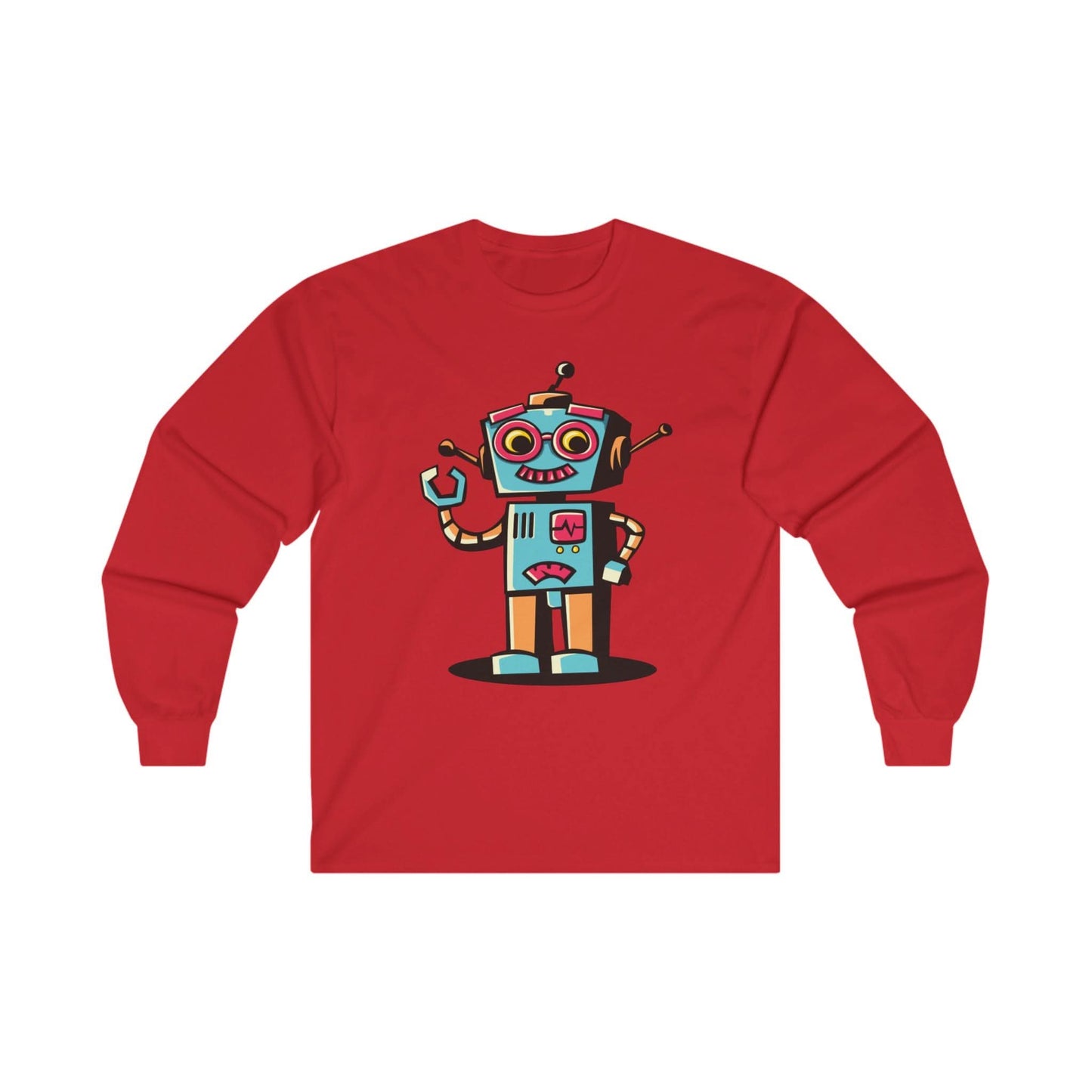 Retro Robot Cartoon Character - Mleem
