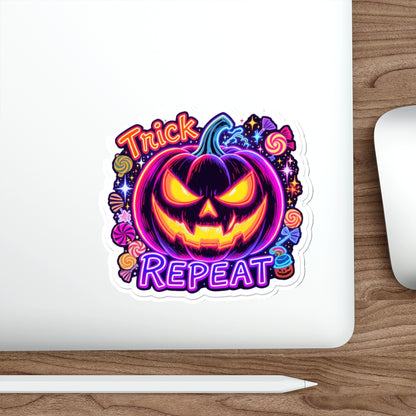 Halloween Die-Cut Stickers for Fun, Trick or Treat Decor, Party Favors, Kids' Gifts, Laptop Decals