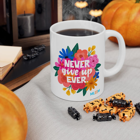 Floral Ceramic Mug - MLEEM