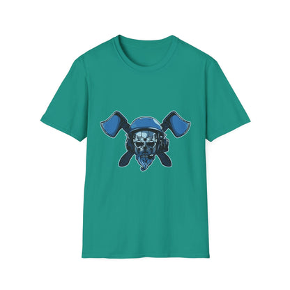 Bearded Skull With Ax - Mleem