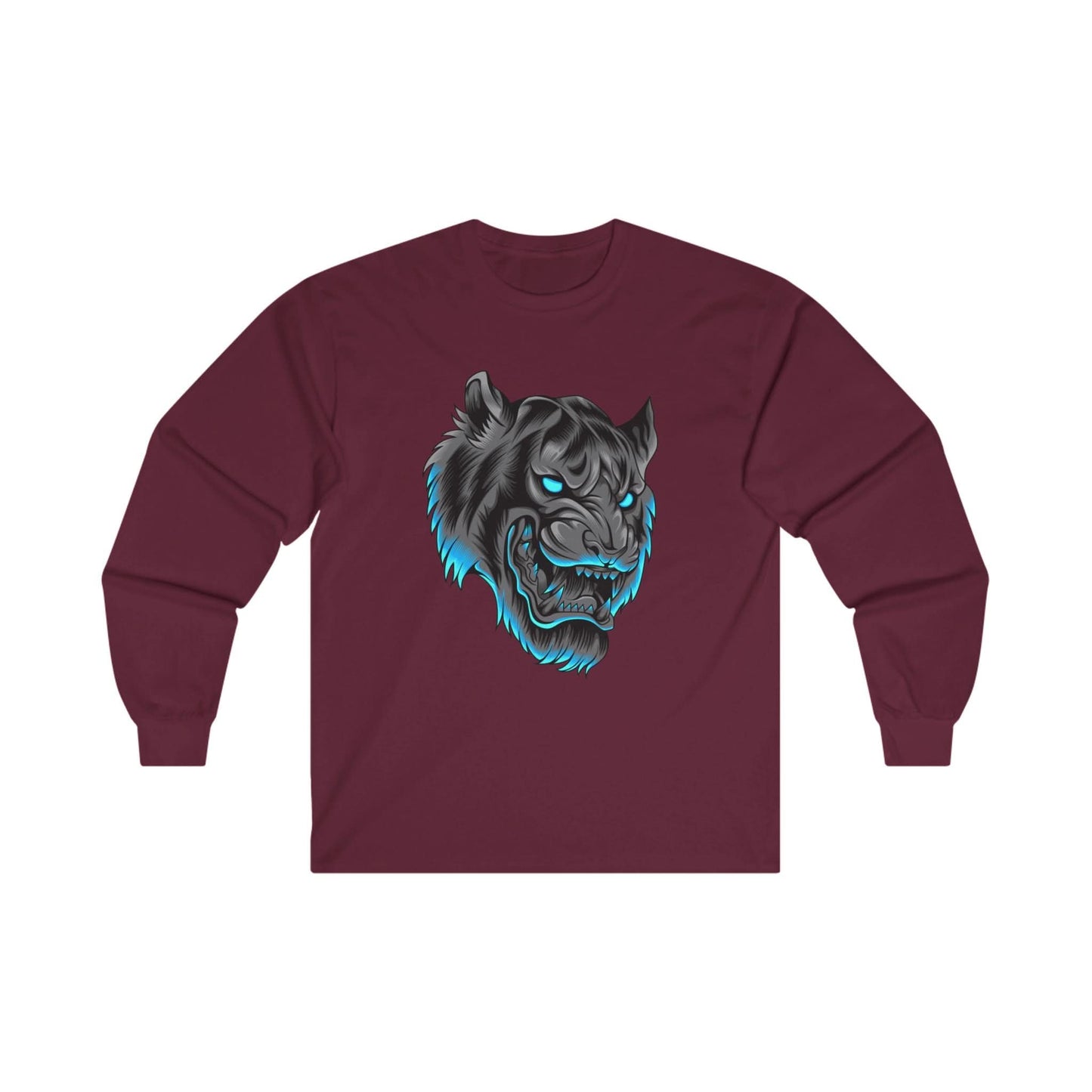 Wild Tiger Head Illustration - Mleem