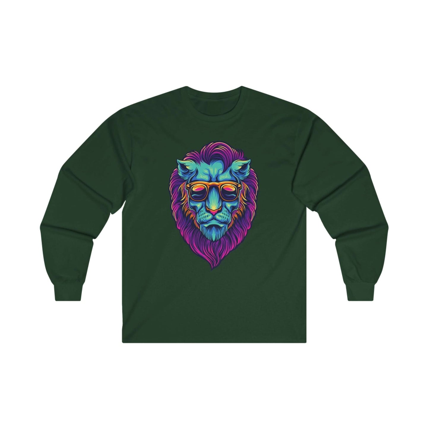 Lion Head With Sunglasses - Mleem