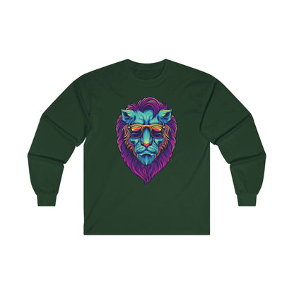Lion Head With Sunglasses - Mleem