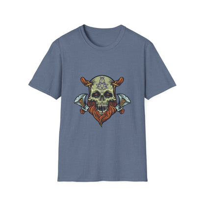 Viking Skull Warrior with Axe - Mleem