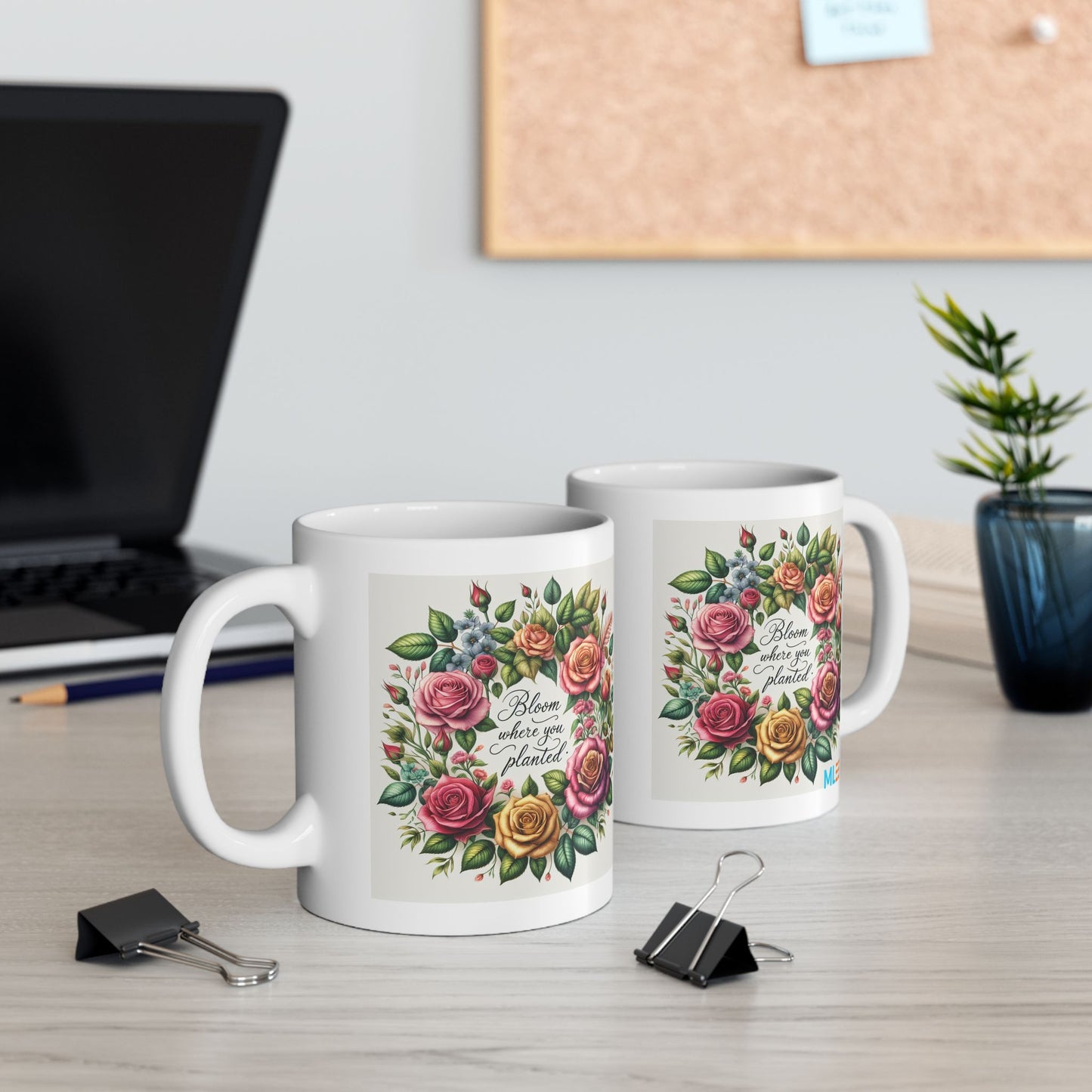 Floral Ceramic Mug