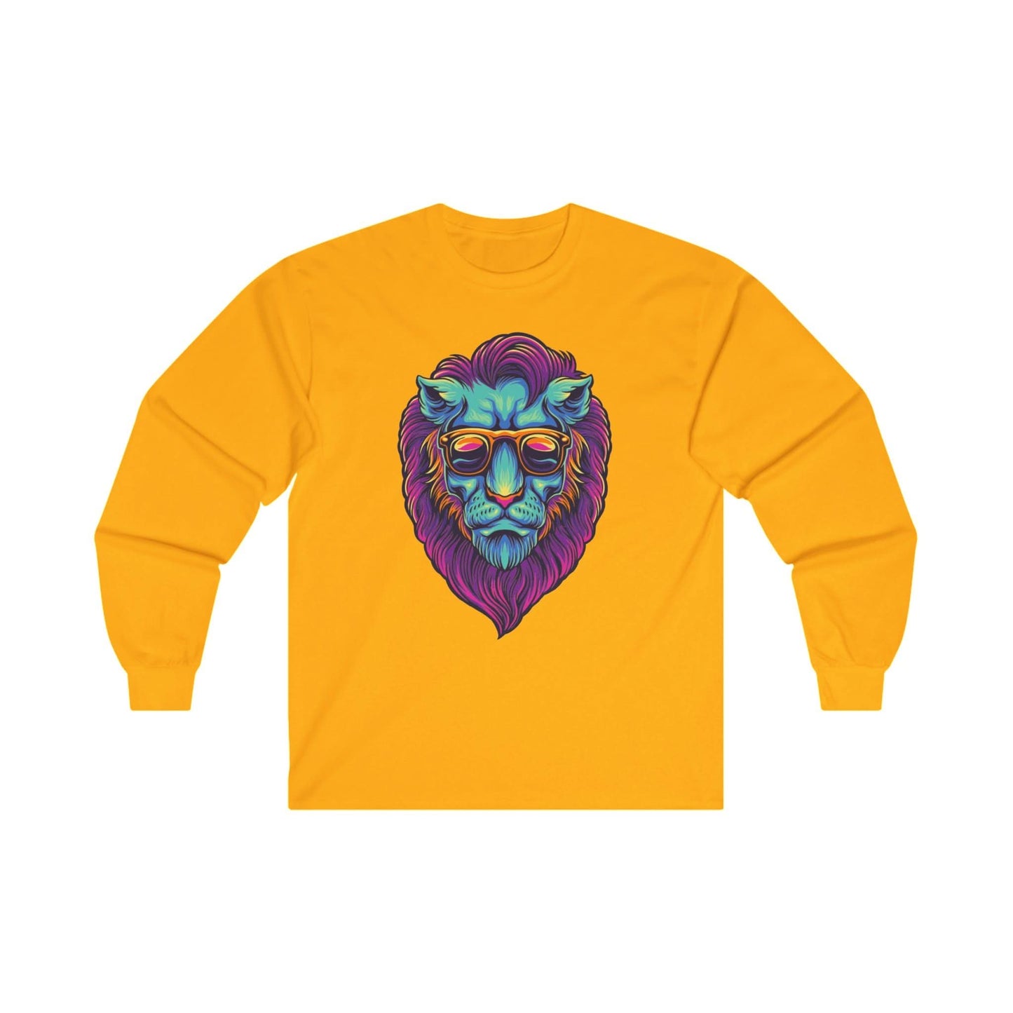 Lion Head With Sunglasses - Mleem