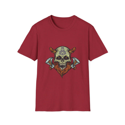 Viking Skull Warrior with Axe - Mleem