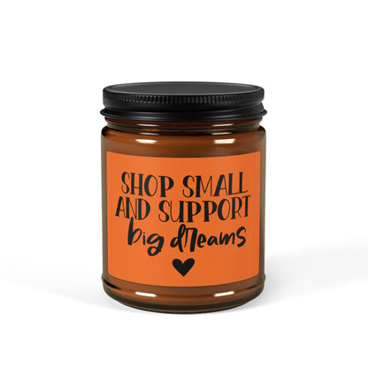 Support Local Soy Candle -  Cozy Gift for Home, Aromatherapy, Candles for Relaxation
