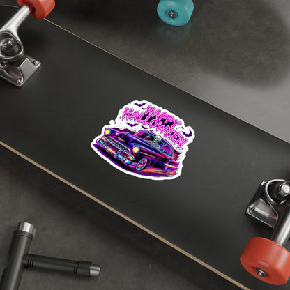 Halloween Skeleton Car Die-Cut Stickers | Spooky Decor, Laptop Sticker, Halloween Gift, Seasonal Décor, Trick or Treat