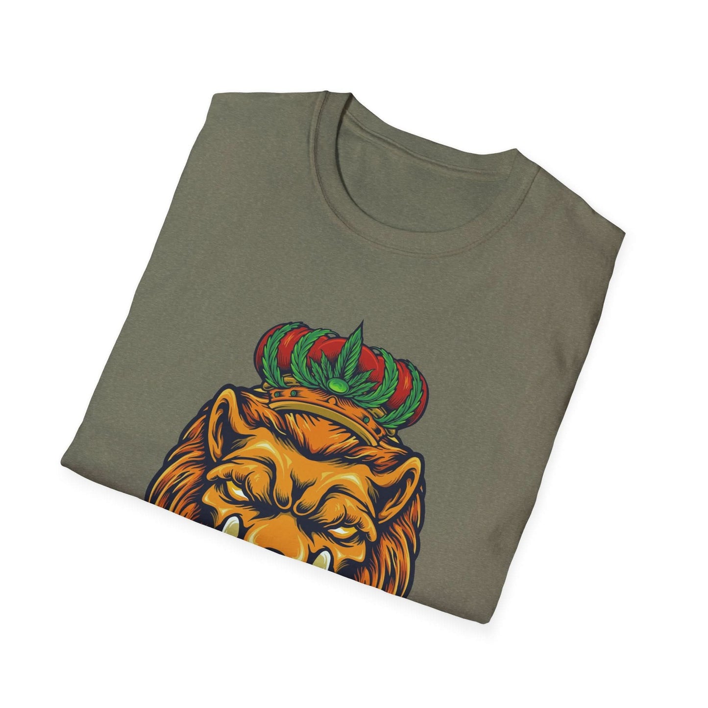 Angry Lion Head with Crown - Mleem